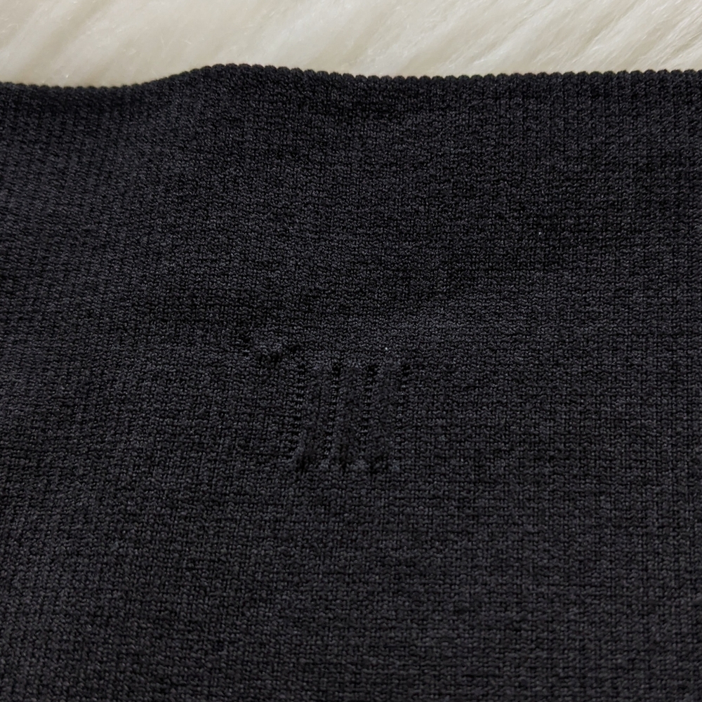 Lululemon In The Flow Crop II Heathered Deep Coal Leggings | Size 8 - Picture 13 of 14